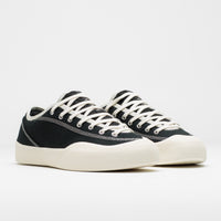 Village PM 1.30 PM Canvas Shoes in Black and Whisper White thumbnail