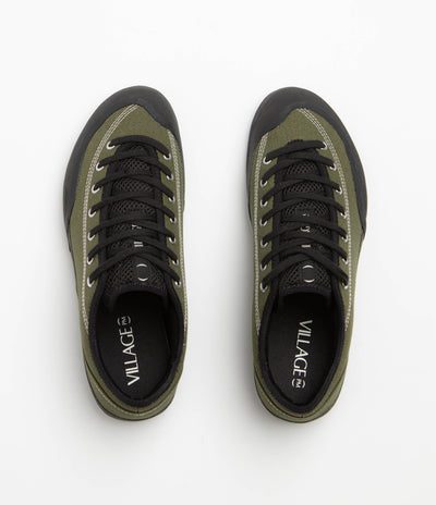 Village PM 1.30 PM Canvas Shoes - Olive / Natural Black