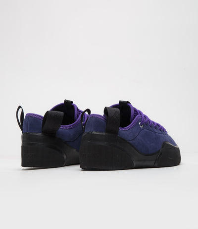 Village PM 1.00 PM Shoes in Navy and Purple and Natural Black