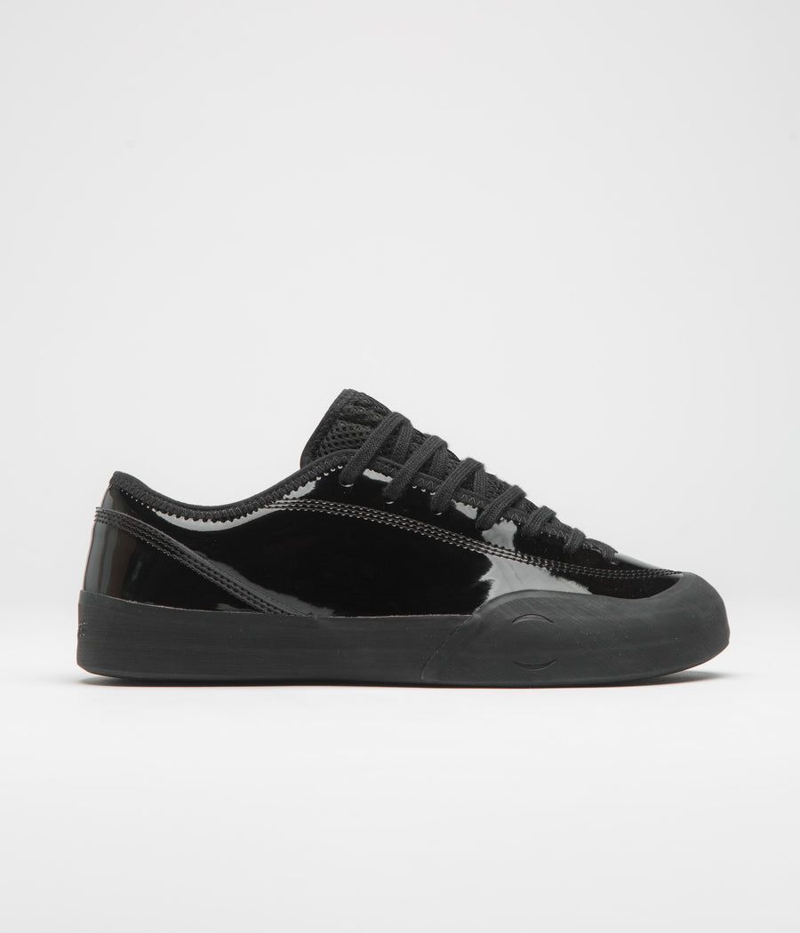 Village PM 1.30 PM Shoes in Gloss Black and Natural Black
