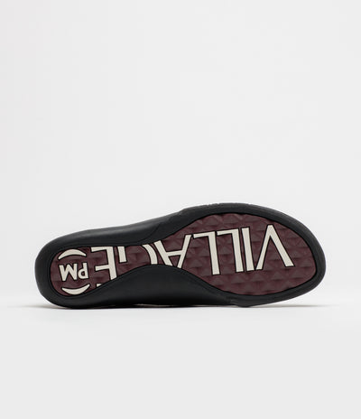 Village PM 2.00 PM Shoes - Maroon / Natural Black