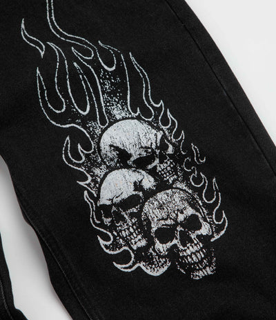 Wasted Paris Road Casper Denim Pants - Faded Black