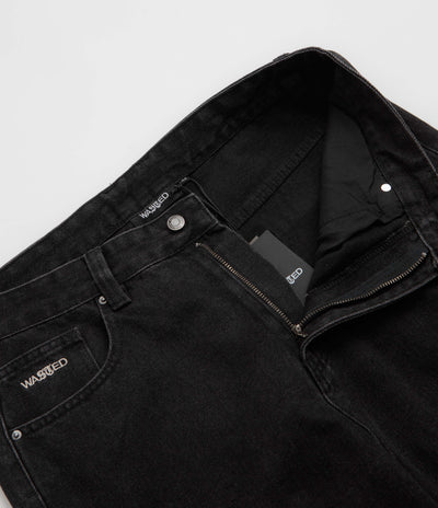 Wasted Paris Road Casper Denim Pants - Faded Black
