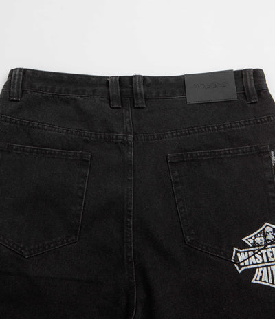 Wasted Paris Road Casper Denim Pants - Faded Black