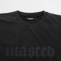 Wasted Paris Skive T-Shirt - Black / Charcoal thumbnail
