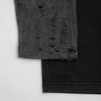 Wasted Paris Skive T-Shirt - Black / Charcoal thumbnail