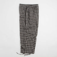 Wasted Paris Tartan Distressed Overpants - Black / White Tartan thumbnail