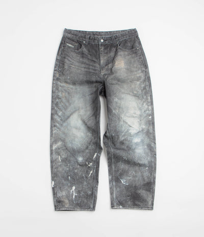 Wasted Paris Trompe L'Oeil Casper Denim Pants - Faded Black