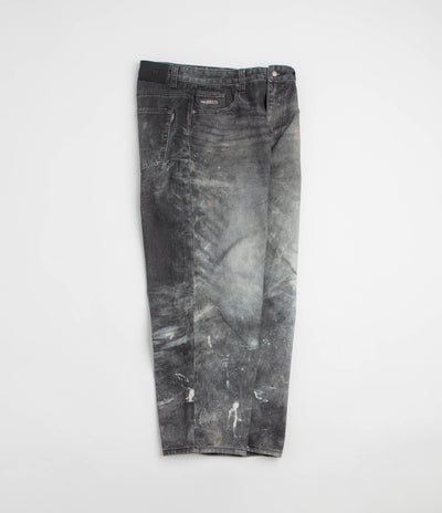 Wasted Paris Trompe L'Oeil Casper Denim Pants - Faded Black