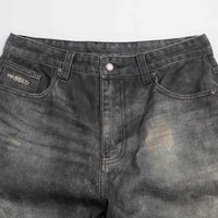 Wasted Paris Trompe L'Oeil Casper Denim Pants - Faded Black thumbnail