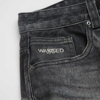 Wasted Paris Trompe L'Oeil Casper Denim Pants - Faded Black thumbnail