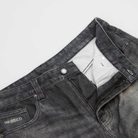 Wasted Paris Trompe L'Oeil Casper Denim Pants - Faded Black thumbnail