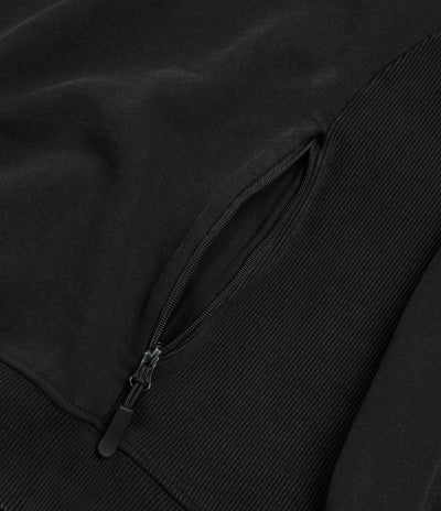 Wasted Paris x Umbro Boxy Hoodie - Faded Black