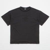 Wasted Paris x Umbro Boxy T-Shirt in Faded Black thumbnail