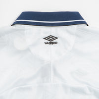 Wasted Paris x Umbro Football Jersey in White and Blue thumbnail