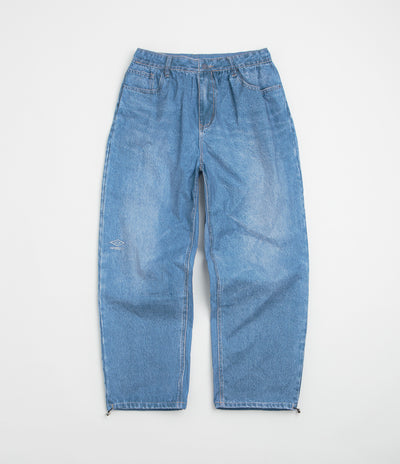 Wasted Paris x Umbro Trompe L'Oeil Overpants - Washed Blue