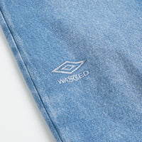 Wasted Paris x Umbro Trompe L'Oeil Overpants - Washed Blue thumbnail