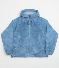 Wasted Paris x Umbro Trompe L'Oeil Windbreaker Jacket in Washed Blue