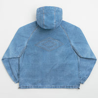 Wasted Paris x Umbro Trompe L'Oeil Windbreaker Jacket - Washed Blue thumbnail