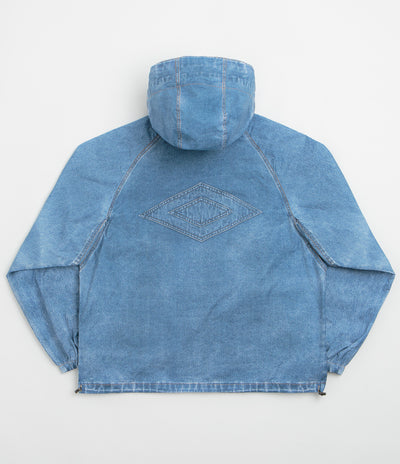 Wasted Paris x Umbro Trompe L'Oeil Windbreaker Jacket - Washed Blue
