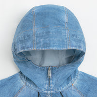 Wasted Paris x Umbro Trompe L'Oeil Windbreaker Jacket - Washed Blue thumbnail