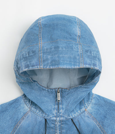 Wasted Paris x Umbro Trompe L'Oeil Windbreaker Jacket - Washed Blue