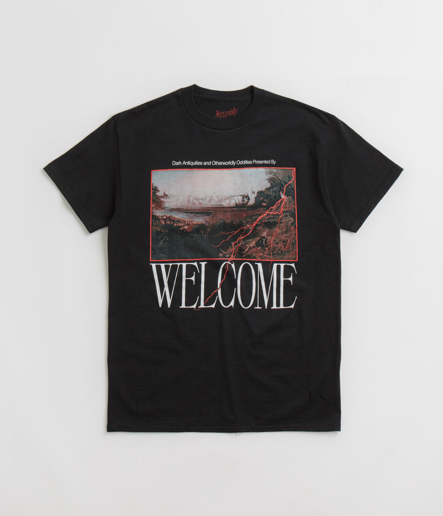 Welcome Antiquities T-Shirt in Black