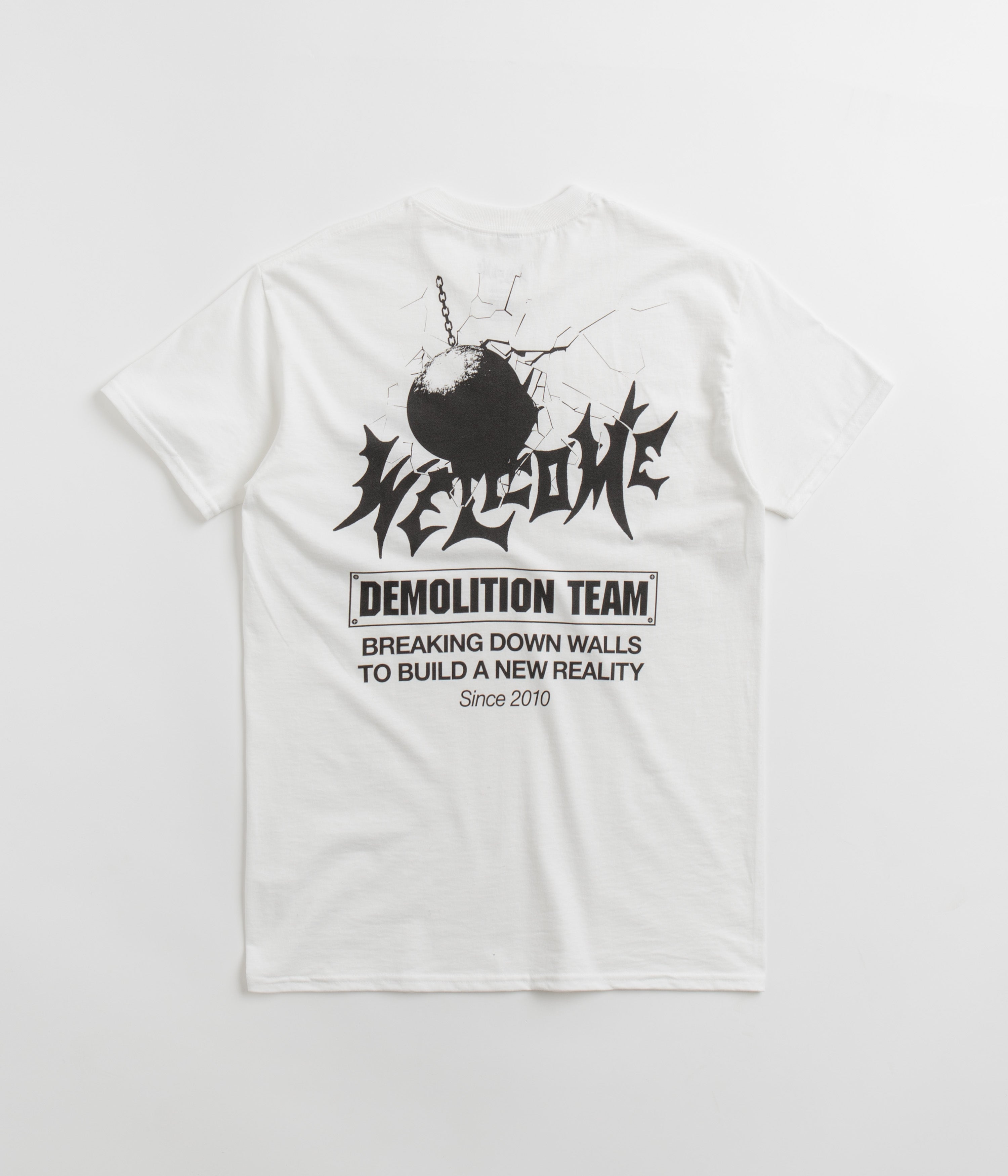 Welcome Demolition T-Shirt in White
