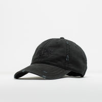 Welcome Distressed Vamp Cap - Black thumbnail