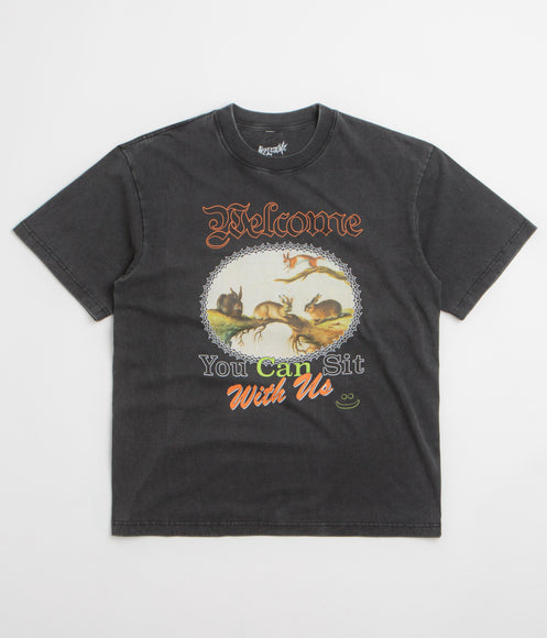 Welcome Friends T-Shirt - Vintage Black