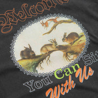 Welcome Friends T-Shirt in Vintage Black thumbnail