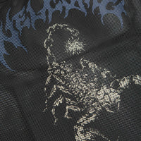 Welcome Mace Mesh Practise Jersey in Black and Blue thumbnail