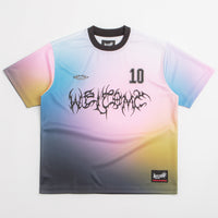 Welcome Pitch Micromesh Soccer Jersey in Multi thumbnail