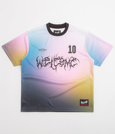 Welcome Pitch Micromesh Soccer Jersey in Multi