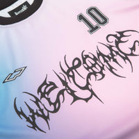 Welcome Pitch Micromesh Soccer Jersey in Multi thumbnail