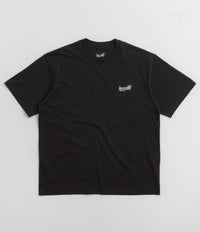 Welcome Vamp Core Garment Dyed Knit T-Shirt in Black