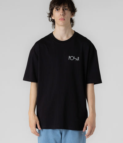 Polar Stroke Logo T-Shirt - Black