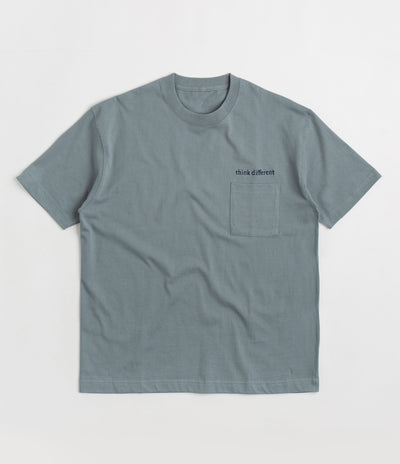 Workware Think Different Heavyweight Pocket T-Shirt in Blue