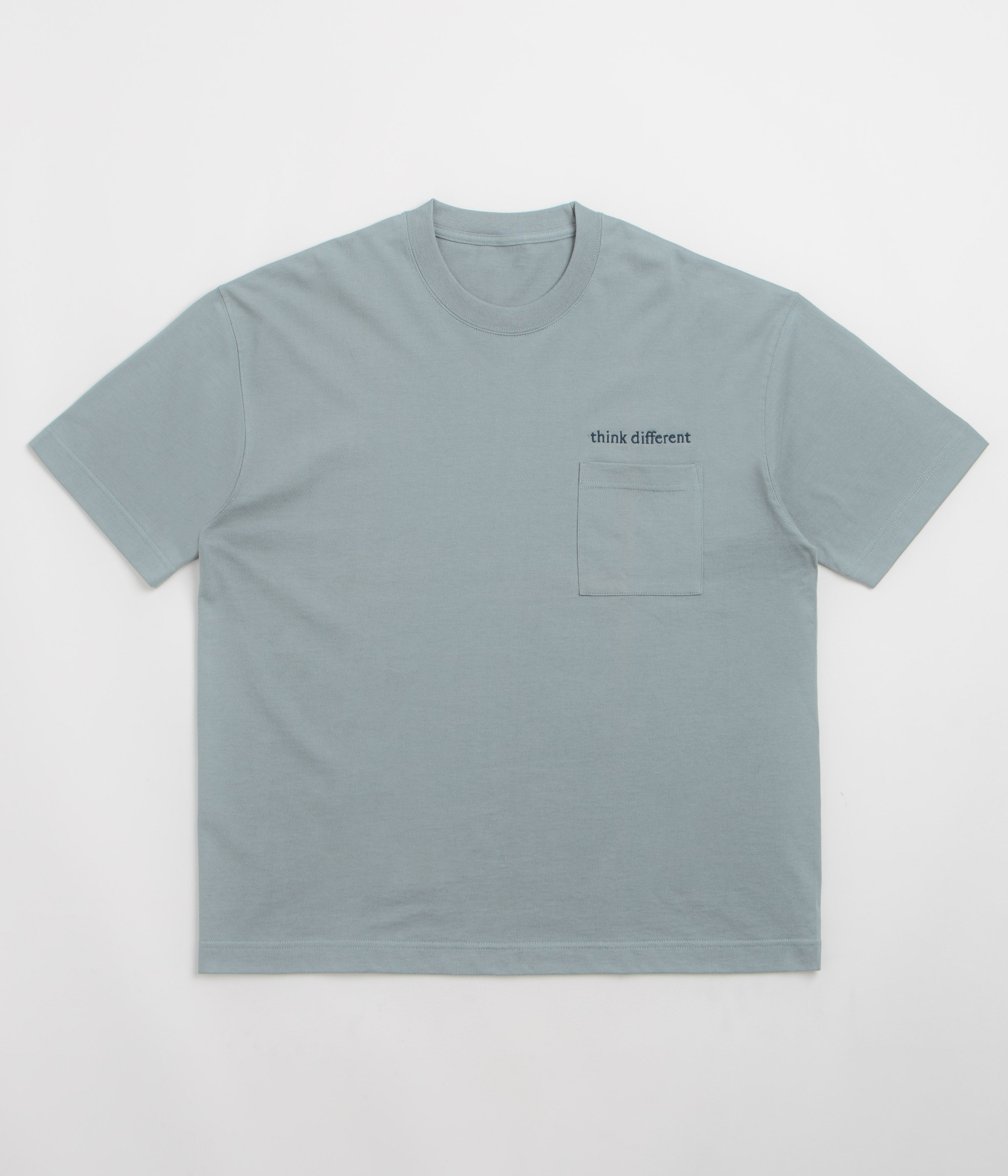 Workware Think Different Heavyweight Pocket T-Shirt in Blue