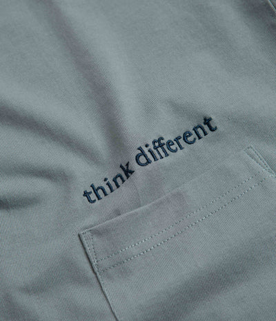 Workware Think Different Heavyweight Pocket T-Shirt in Blue