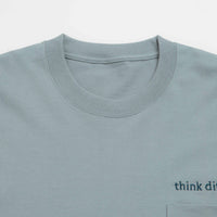 Workware Think Different Heavyweight Pocket T-Shirt in Blue thumbnail