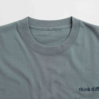 Workware Think Different Heavyweight Pocket T-Shirt in Blue thumbnail