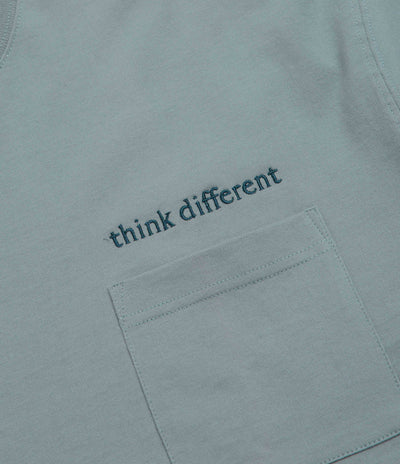 Workware Think Different Heavyweight Pocket T-Shirt in Blue