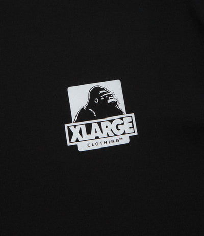 XLarge Backside OG T-Shirt in Black and Black