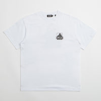 XLarge Backside OG T-Shirt in White and White thumbnail