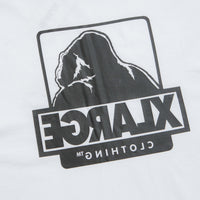 XLarge Backside OG T-Shirt in White and White thumbnail
