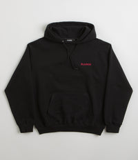 XLarge Chenille Slanted OG Hoodie in Black