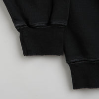 XLarge Eagle Wings To The World Crewneck Sweatshirt in Black thumbnail