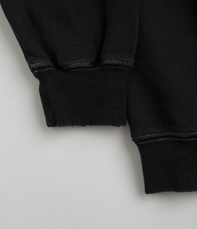 XLarge Eagle Wings To The World Crewneck Sweatshirt in Black