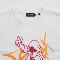 XLarge Peace And Fortune T-Shirt in Pigment Dyed White thumbnail